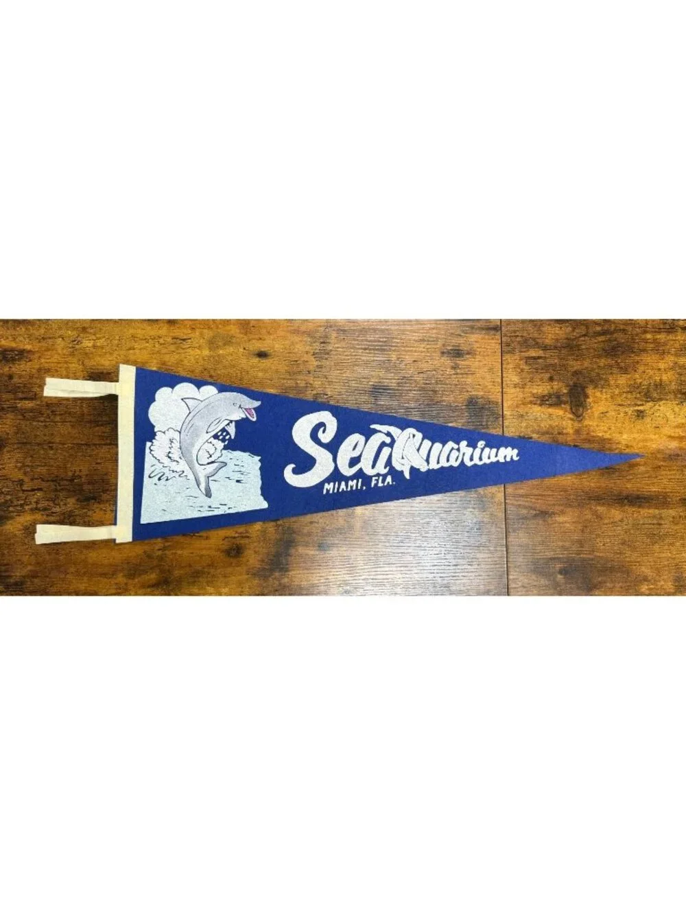 Vintage Seaquarium Miami, Florida pennant